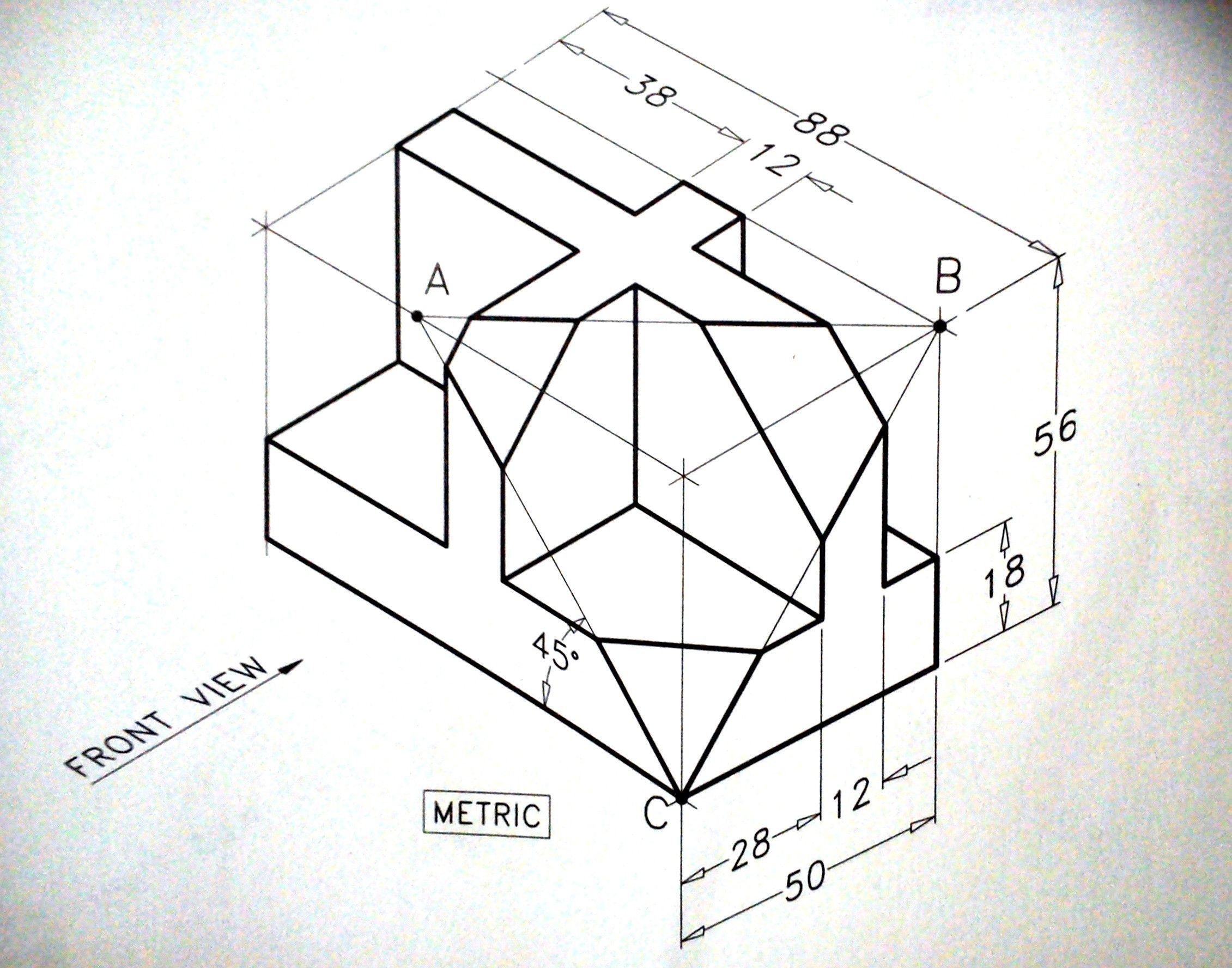 drawing in isometric autocad